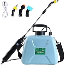 Amazon.co.jp: 電動噴霧器 充電式 背負い式 5L 小型【2024新登场